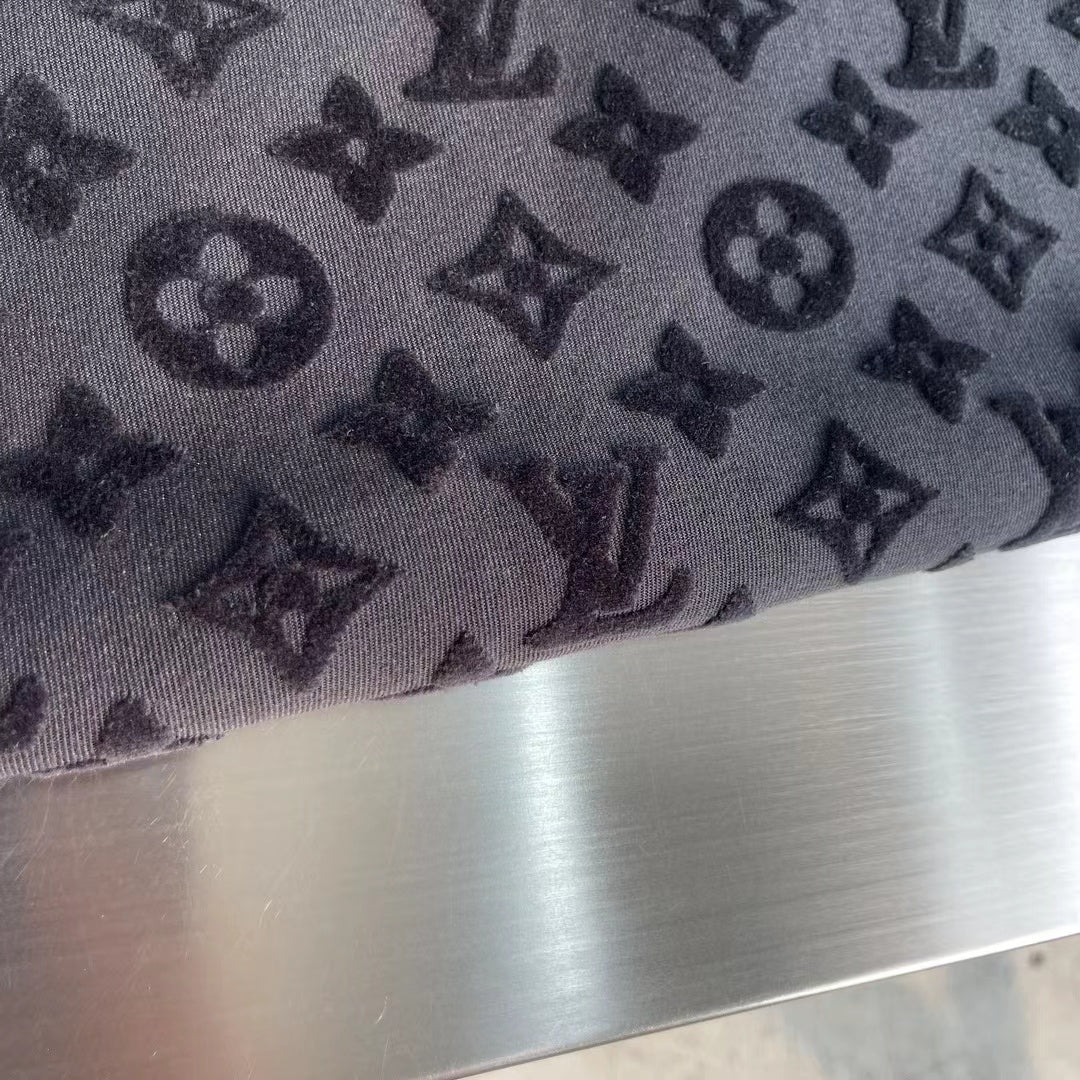 T-shirt décontracté en relief 