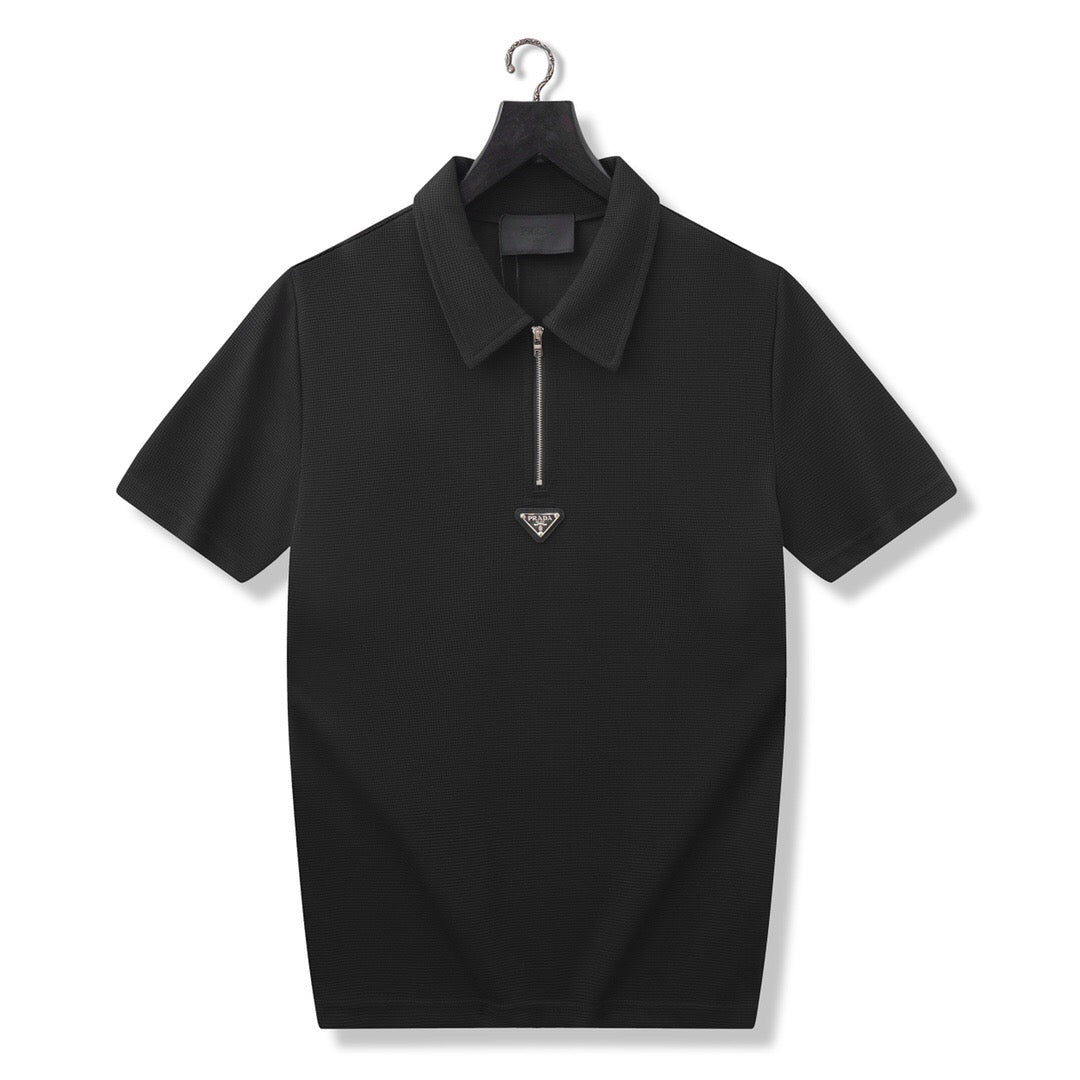 T-shirt polo avec logo poitrine 