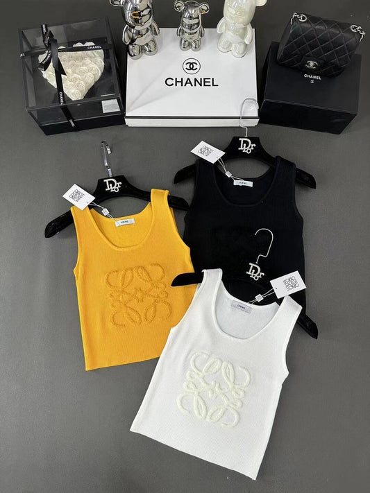 Gestrickte Logoweste