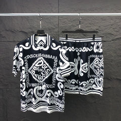 Frühling und sommer neue anzug kurzarm shirt + shorts 