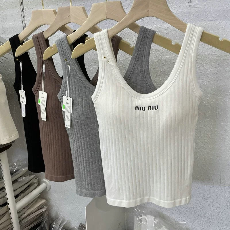 Tanktop mit integrierter Brustpolsterung