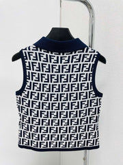 Polo collar vest