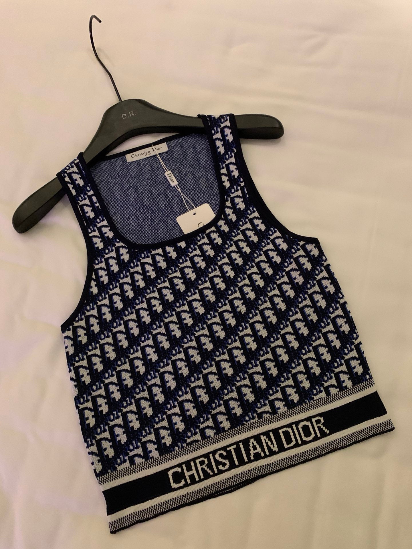 Jacquard-Strickweste