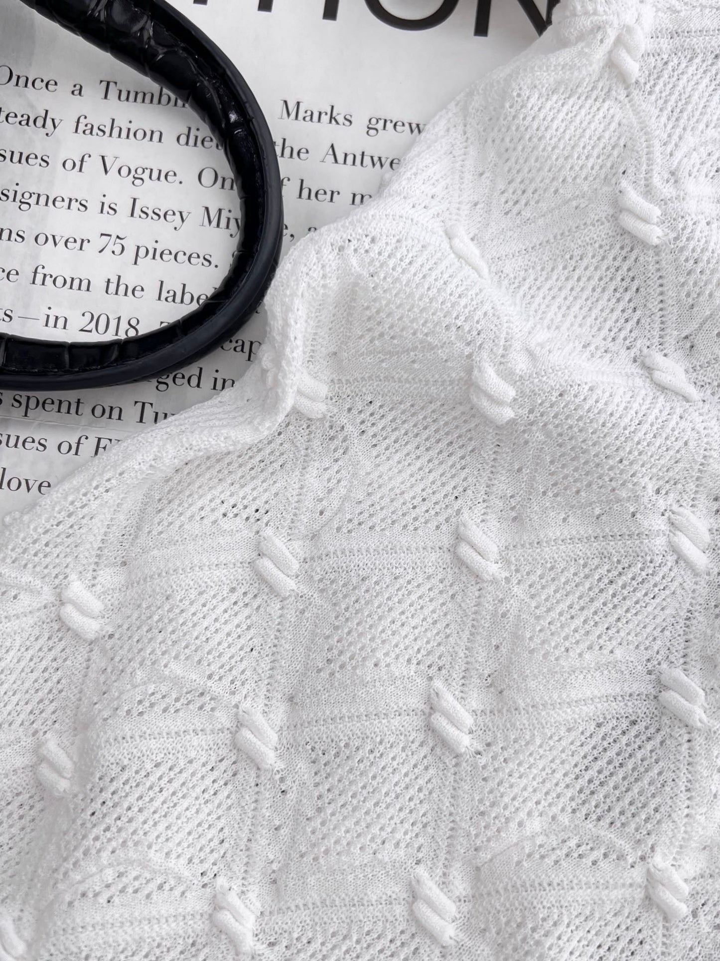 Robe gilet de couleur contrastée