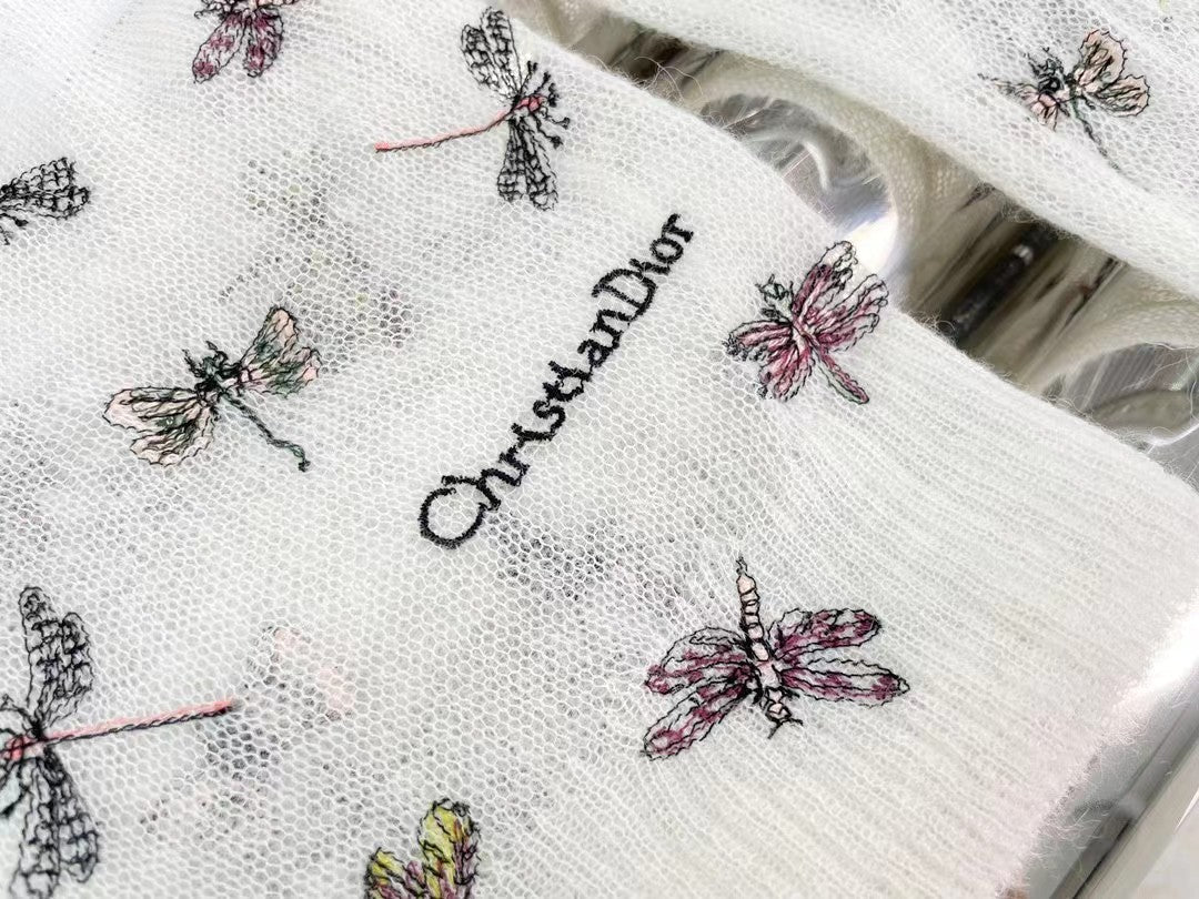 Bedruckte weiche Strickjacke