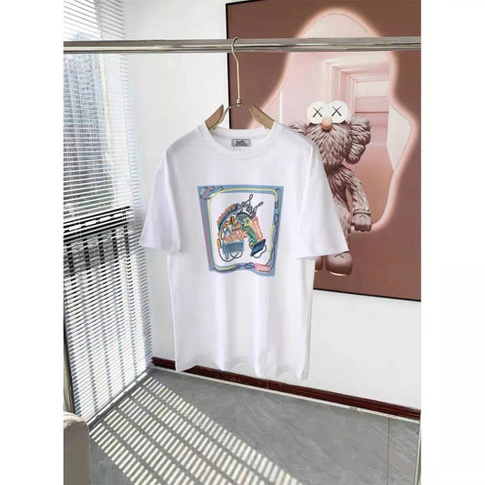 T-shirt laminé avec logo graphique 