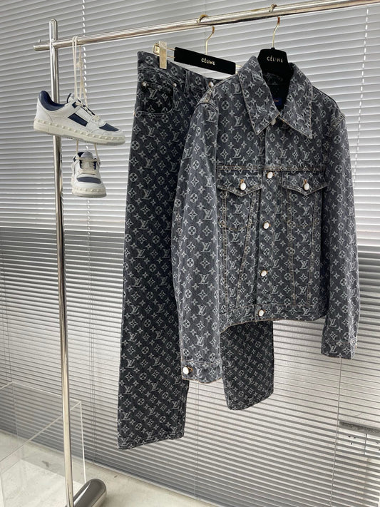 Costume veste en jean