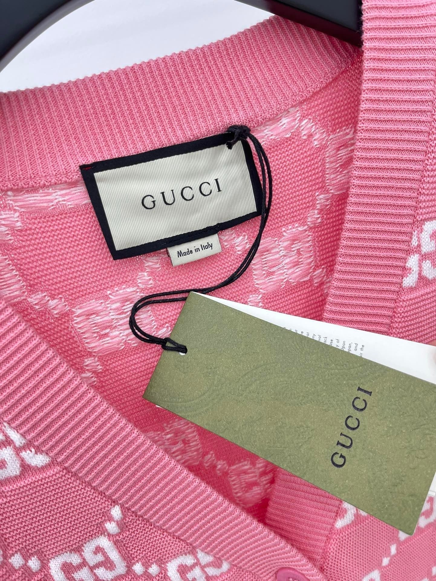 Jacquard-Strickcardigan mit langen Ärmeln