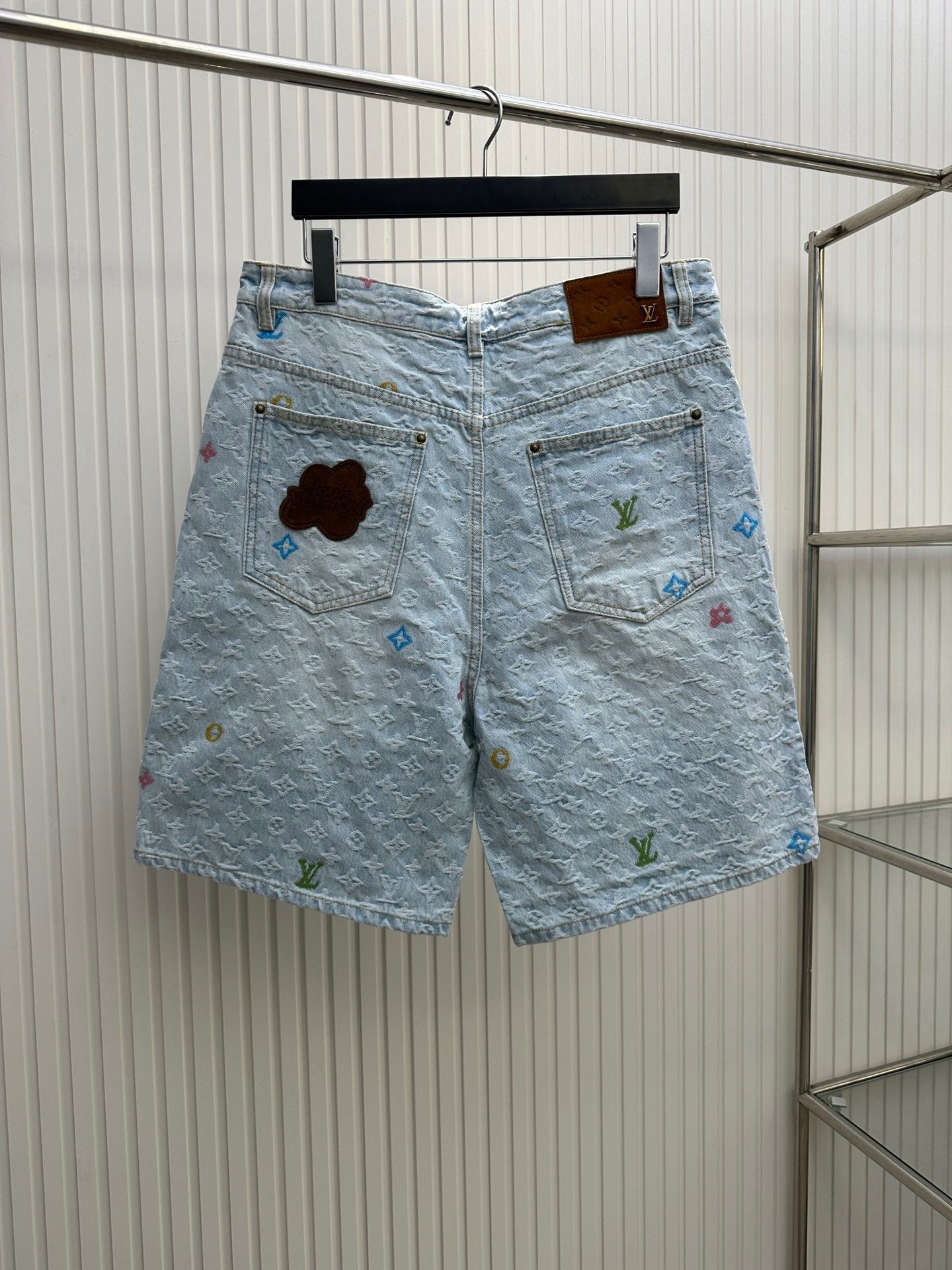 Macaron-Stickerei-Logo-Set