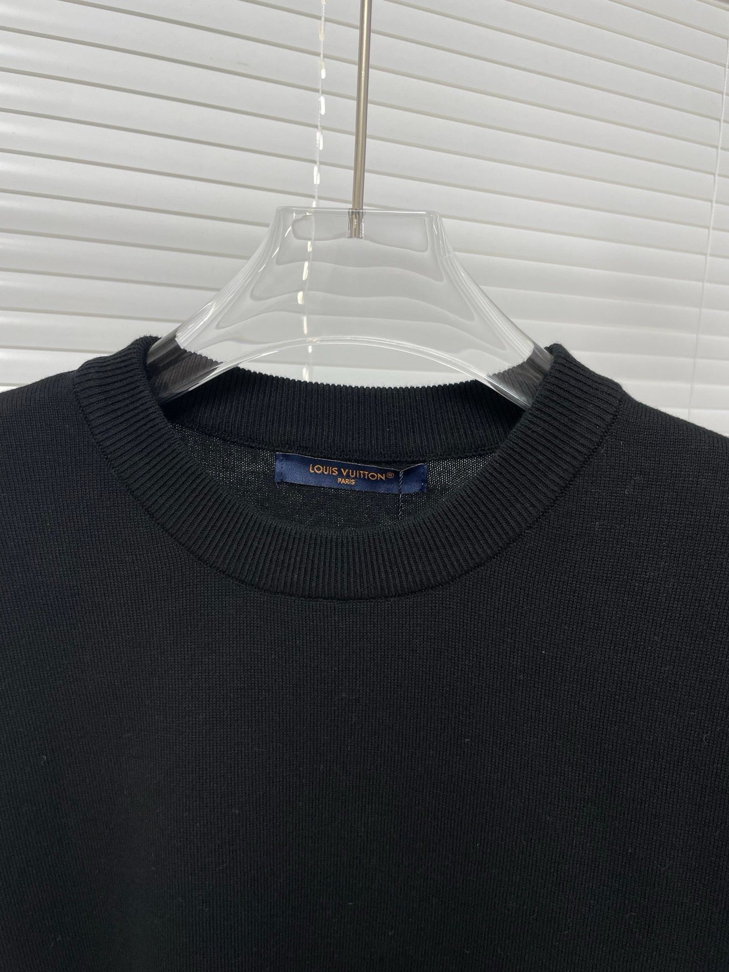 Jacquard-T-Shirt mit langen Ärmeln 