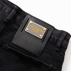 New spring and summer printed logo jeans