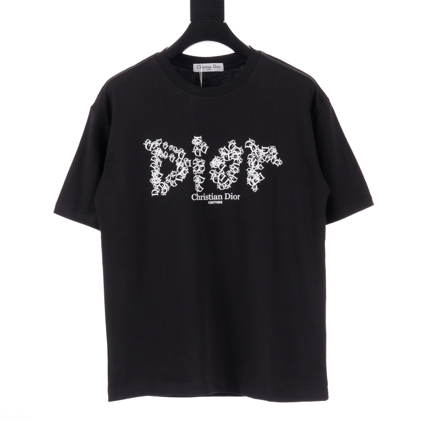 Kurzärmliges T-Shirt mit Presbyopic-Buchstaben 