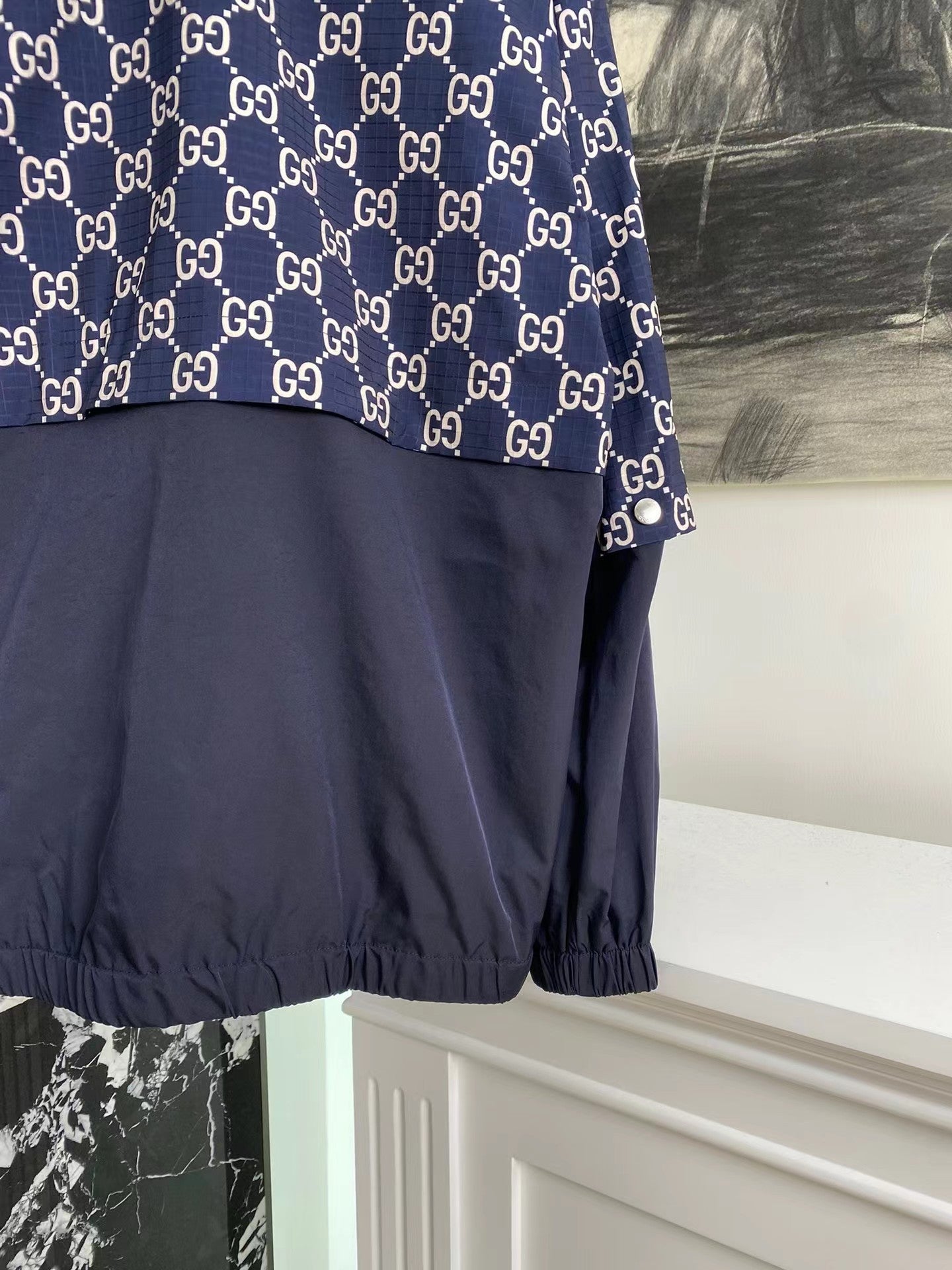 Neue abnehmbare Jacquard-Jacke mit Reißverschlussärmeln