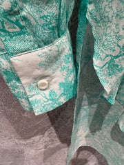 Mint Animal Print Shirt