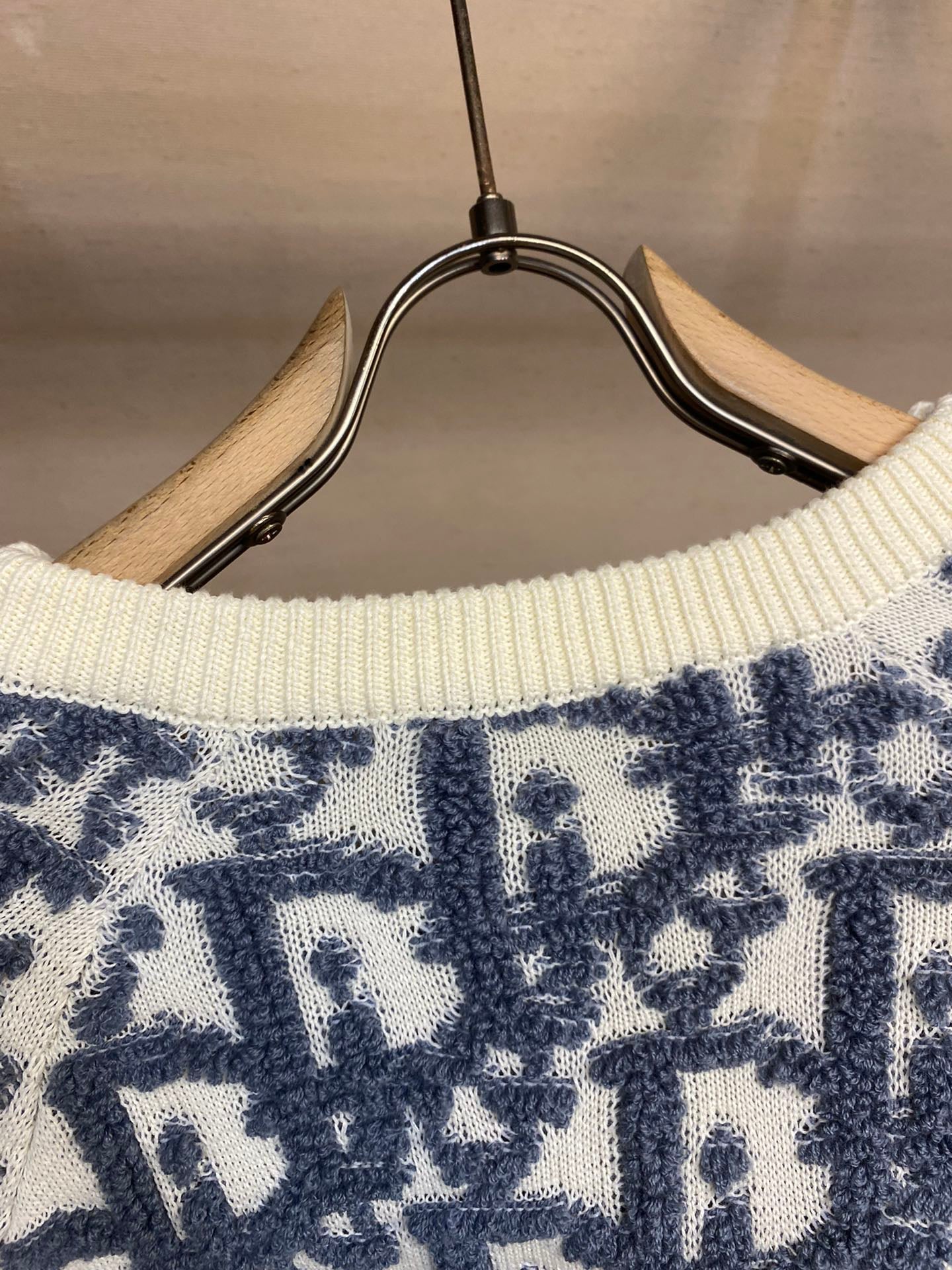 PULL EN MAILLE JACQUARD MÉLANGÉE DE LAINE