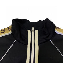 Jacke mit reflektierendem Doppel-G-Gurtband an der Seite