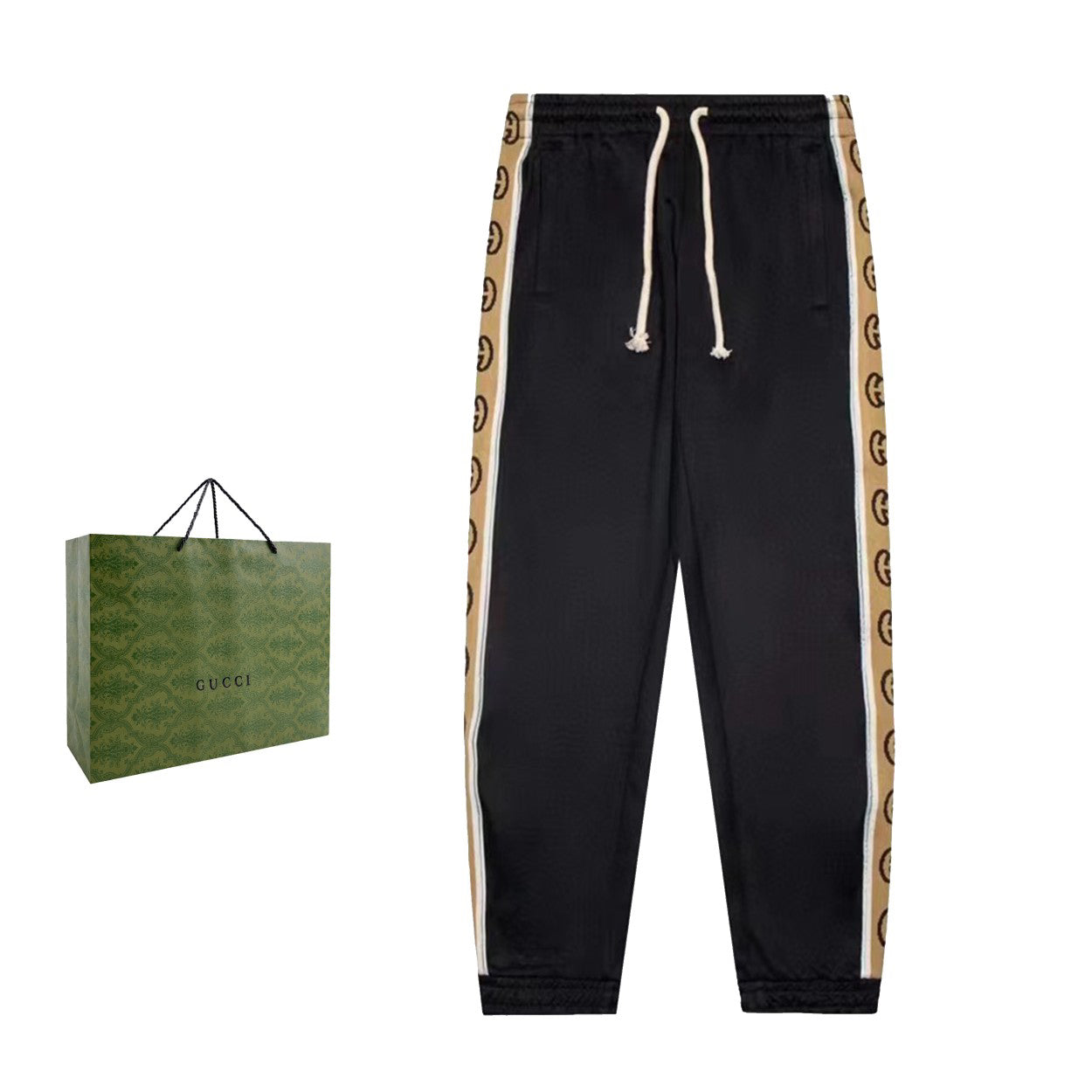 Jacke mit reflektierendem Doppel-G-Gurtband an der Seite