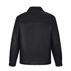 Dreieckige Lammfelljacke