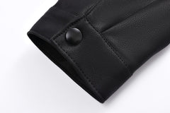 Dreieckige Lammfelljacke