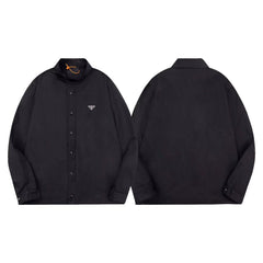 veste légère à logo triangulaire
