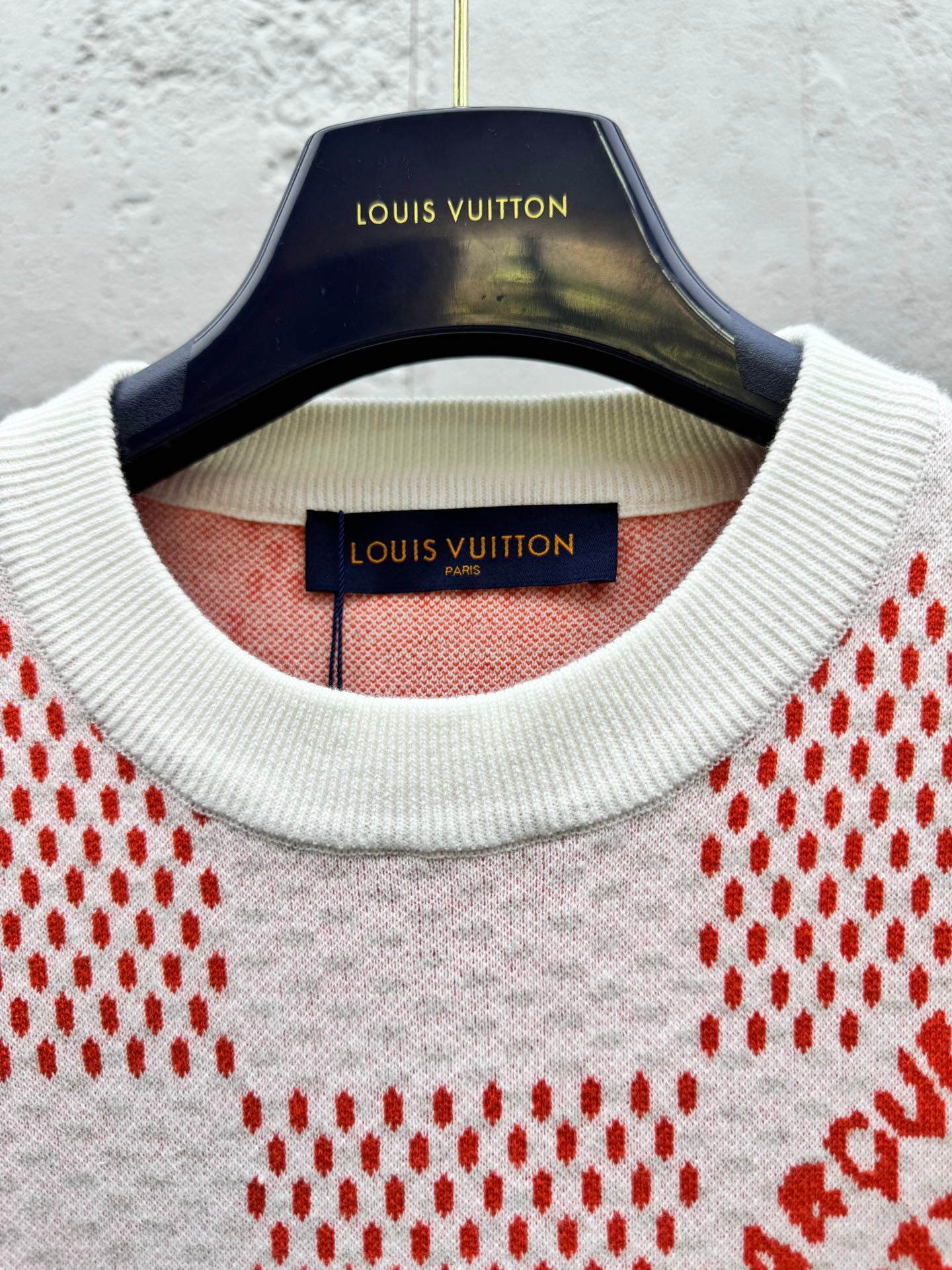 Grünes, kariertes Woll-Kurzarmshirt 