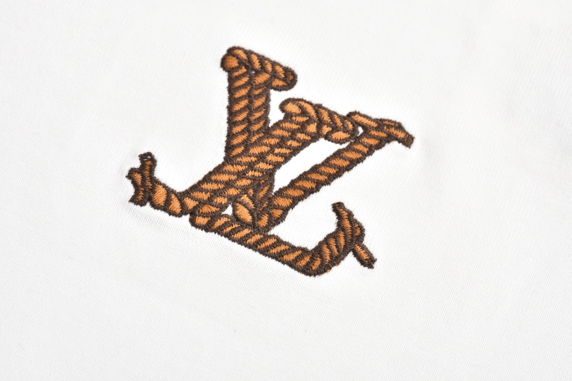 Weißes Western-Cowboy-T-Shirt 