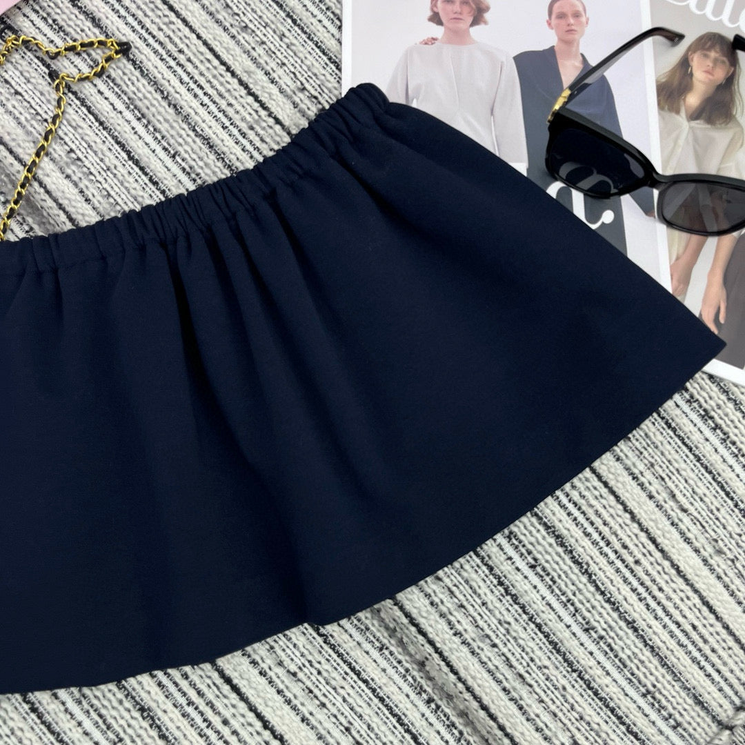 Neuer lässiger Revers-Rockanzug