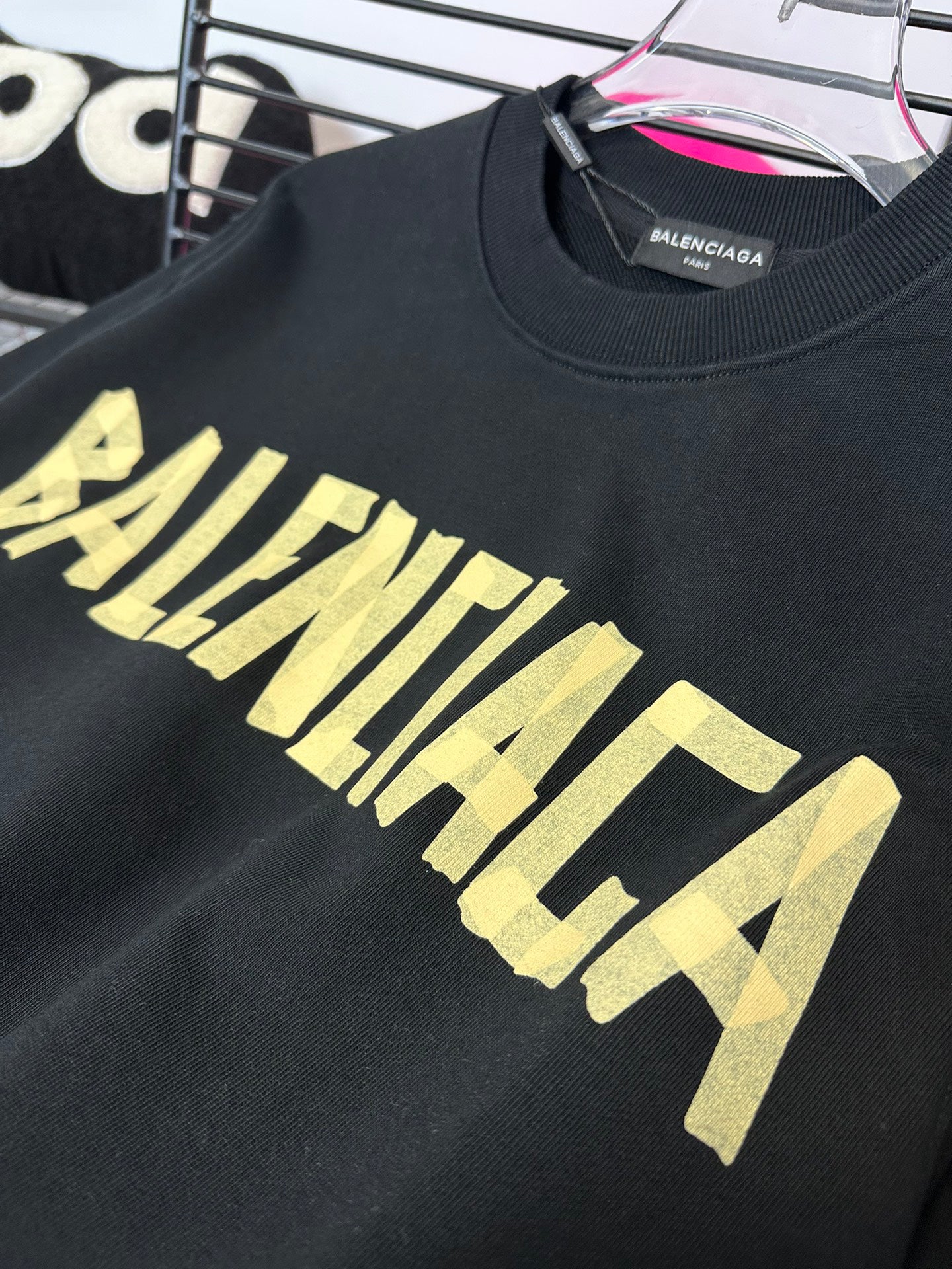 Sweat-shirt à col rond style couple classique