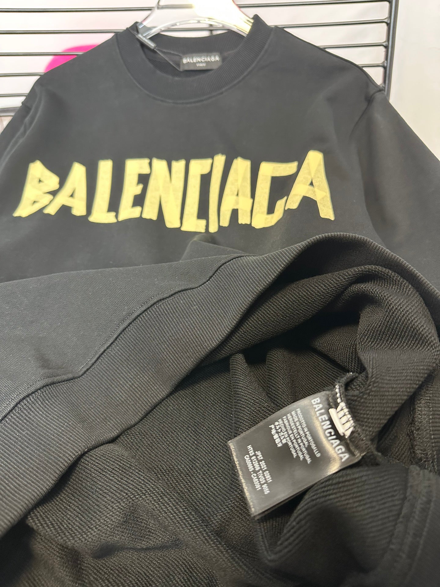 Sweat-shirt à col rond style couple classique