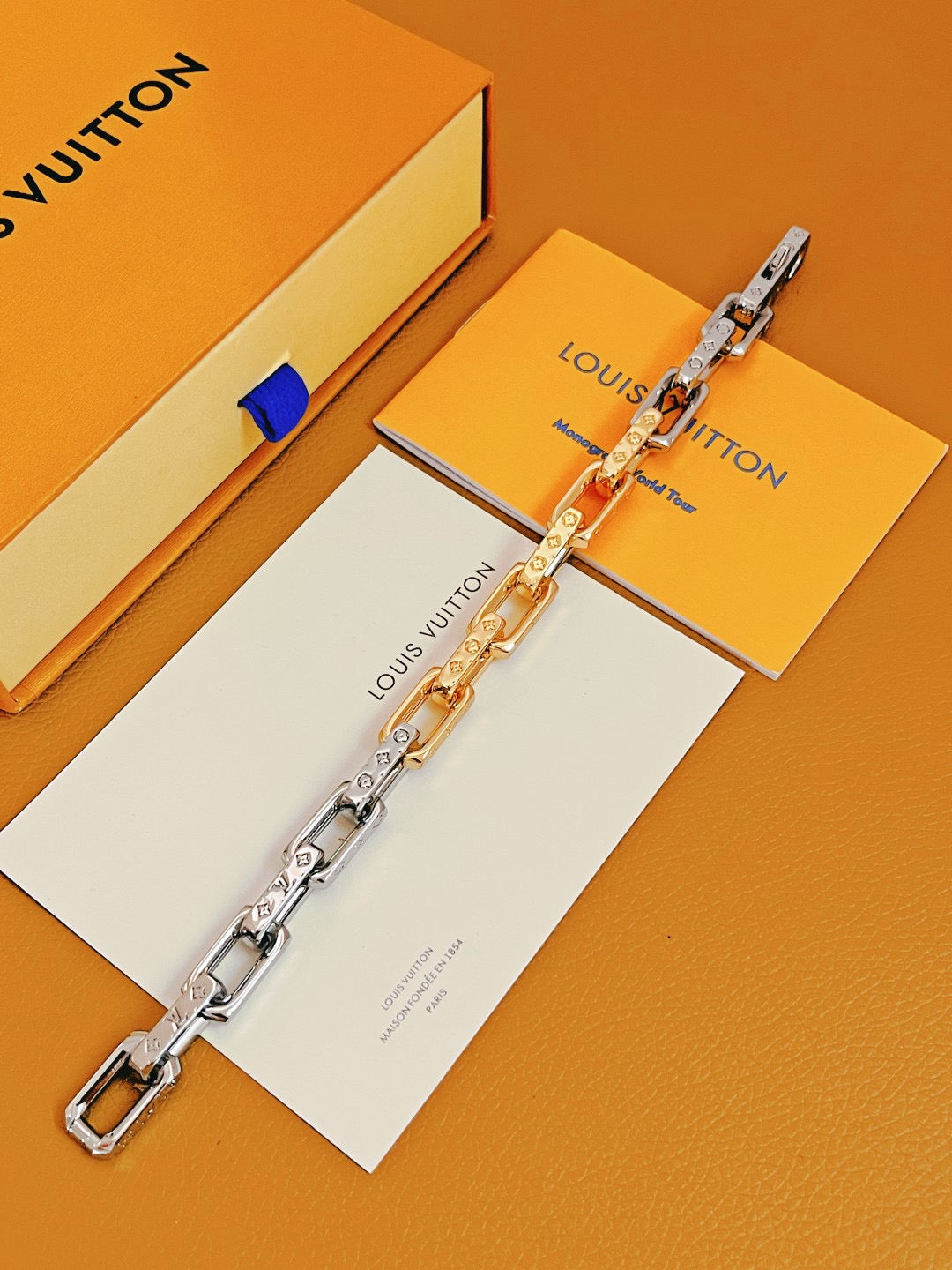 Bracelet double en bambou trempé 