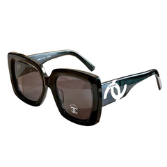 New retro style big logo sunglasses