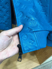 Veste en peau de mouton gaufrée de haute qualité 