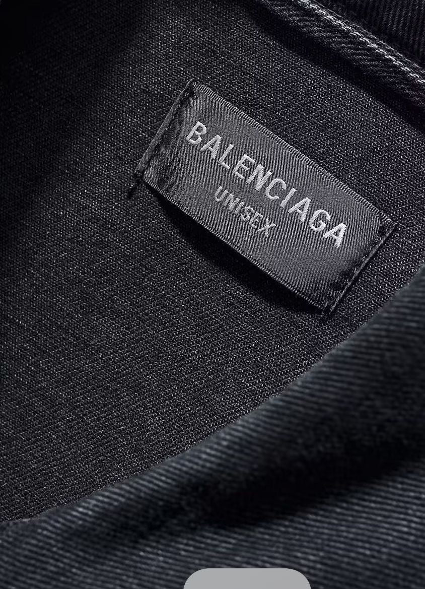 übergroße Jeansjacke