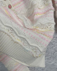 New pattern knitted Polo collar long sleeve