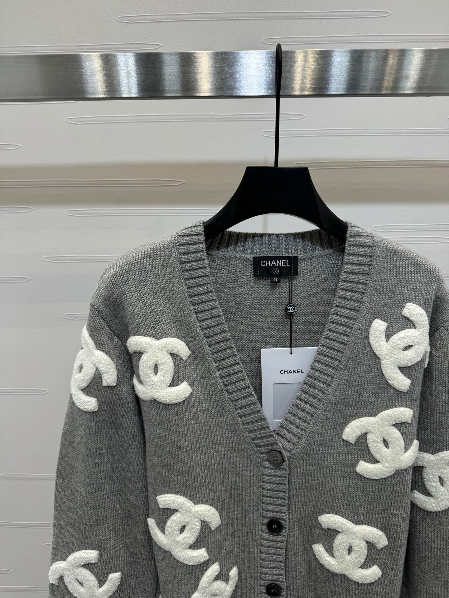 Schwerindustrie-Stickerei-Logo-Stricken