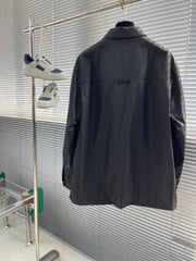 Veste à revers style utilitaire en nylon recyclé avec poche