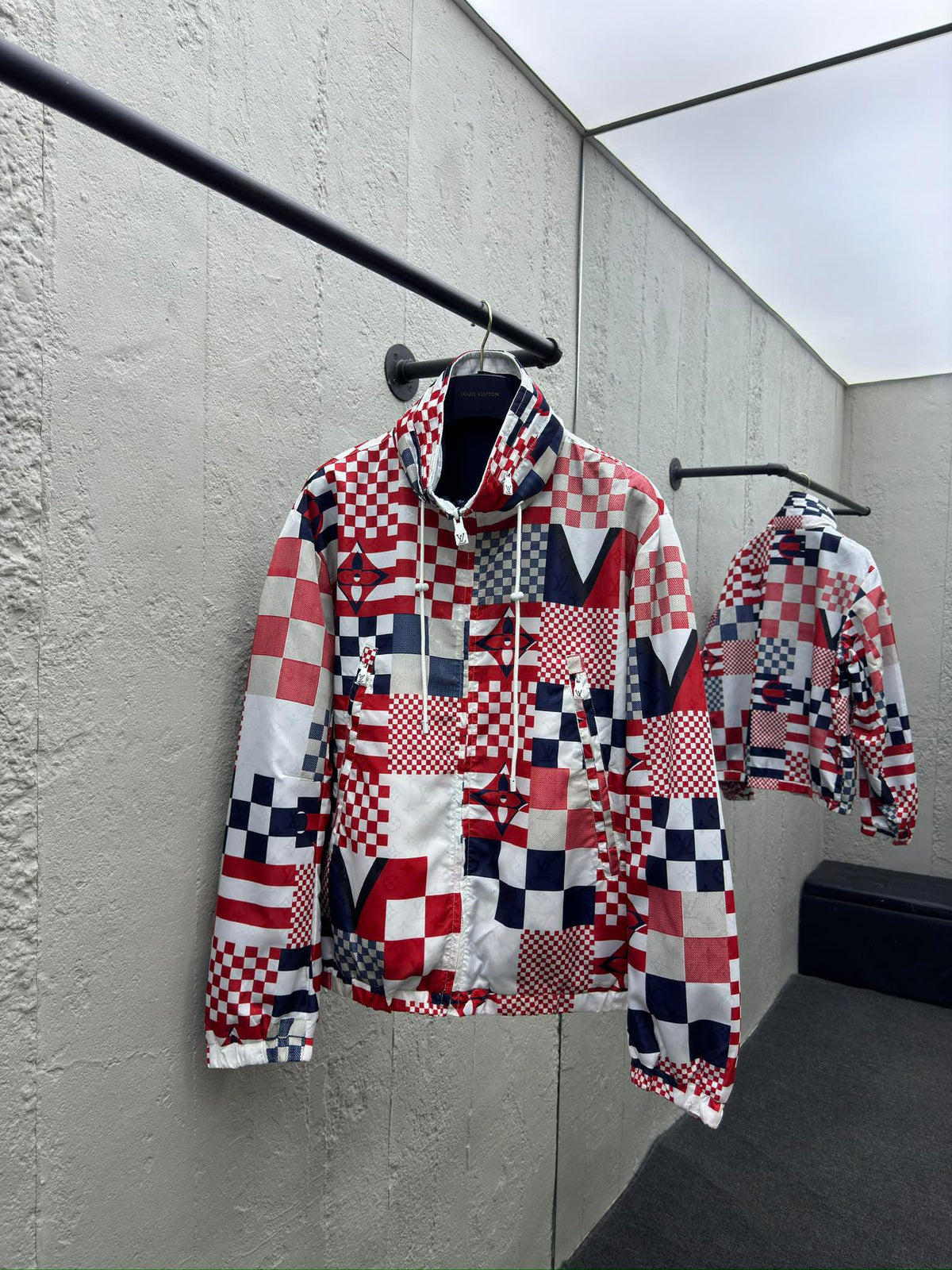 veste coupe-vent réversible