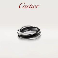 Dreifarbiger klassischer Ring
