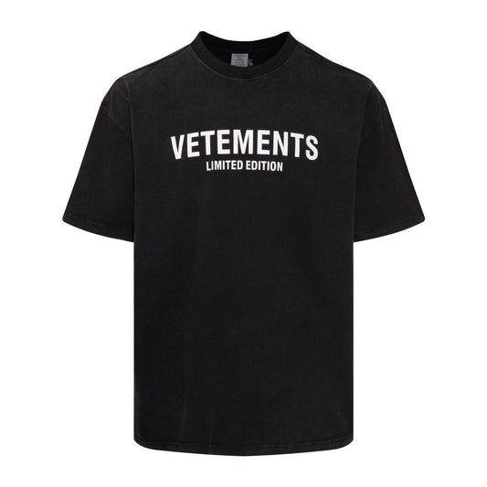 Neuartiger gewaschener Kurzarm mit bedruckter Brust