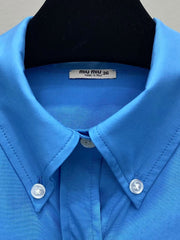 New style letter logo embroidered shirt