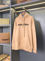 Sweat à capuche en coton imprimé avec logo