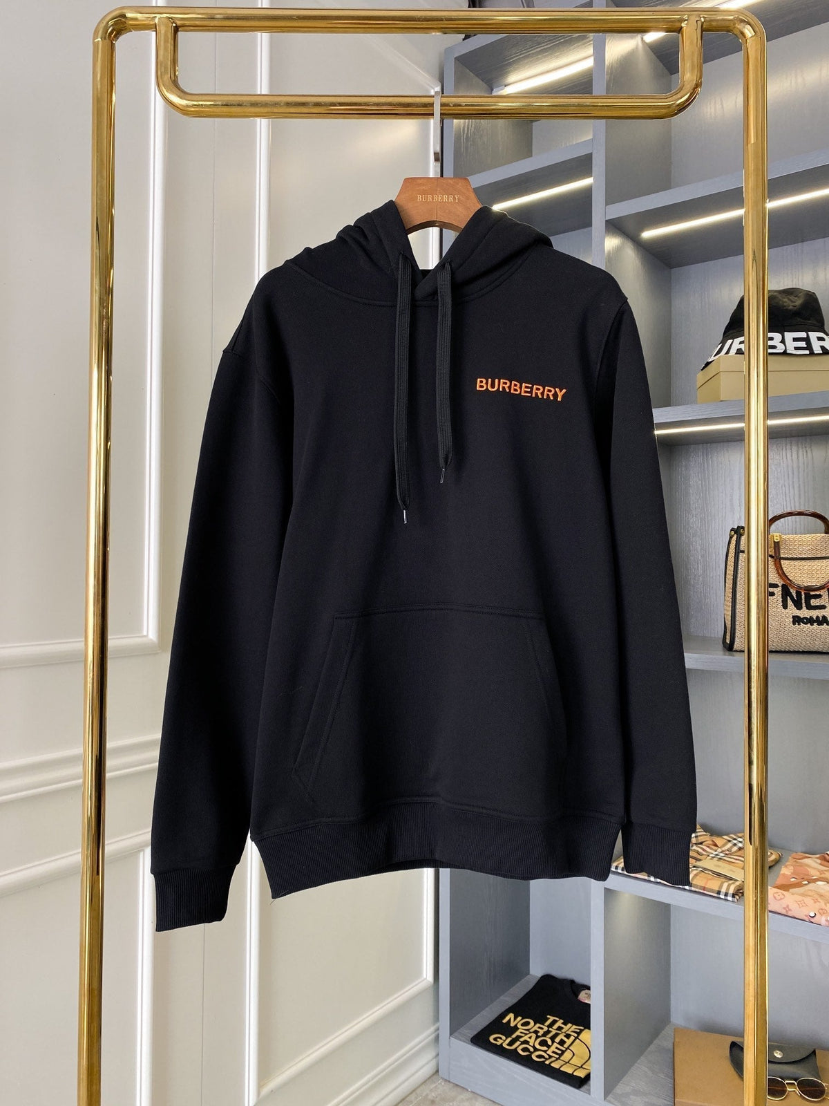 Sweat à capuche en coton