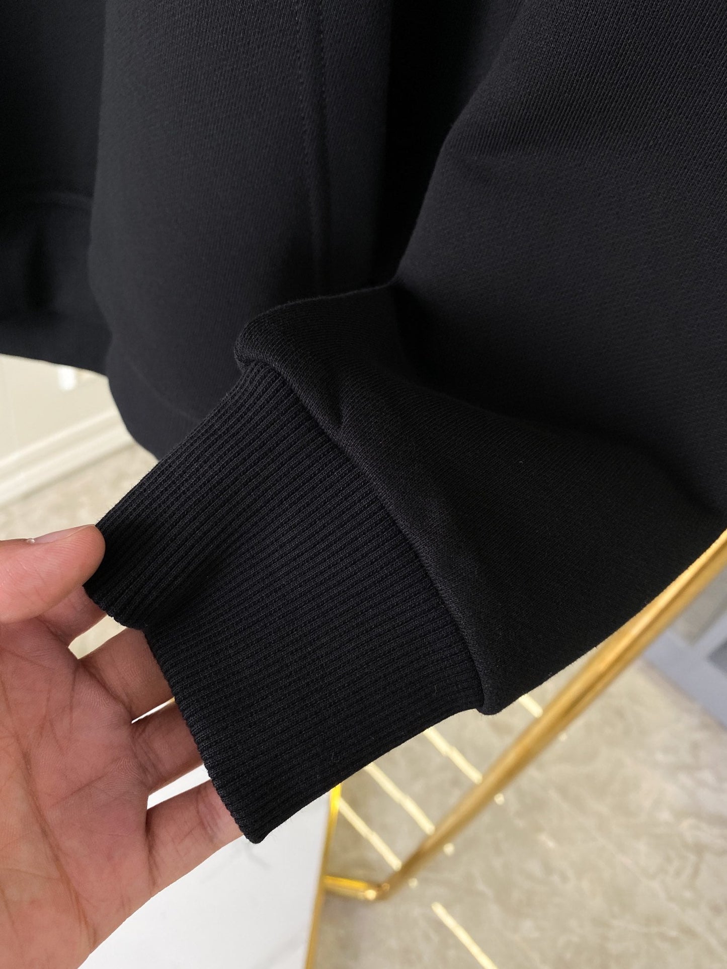 Sweat à capuche en coton