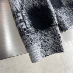 Pull en tricot colorblock