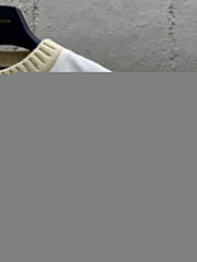 Joint embroidered knitted short-sleeved T-shirt
