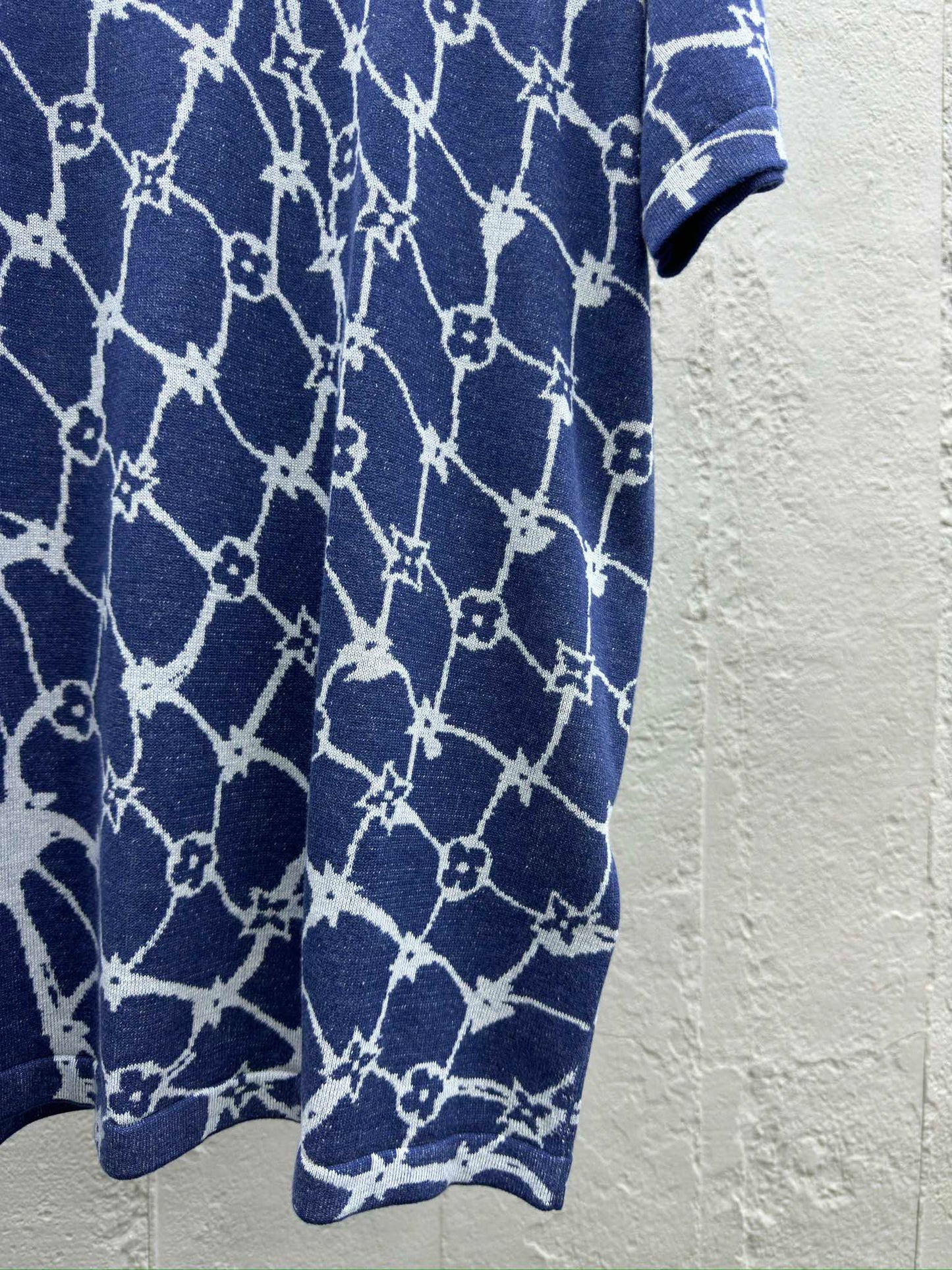 Manches courtes en laine à mailles d'eau