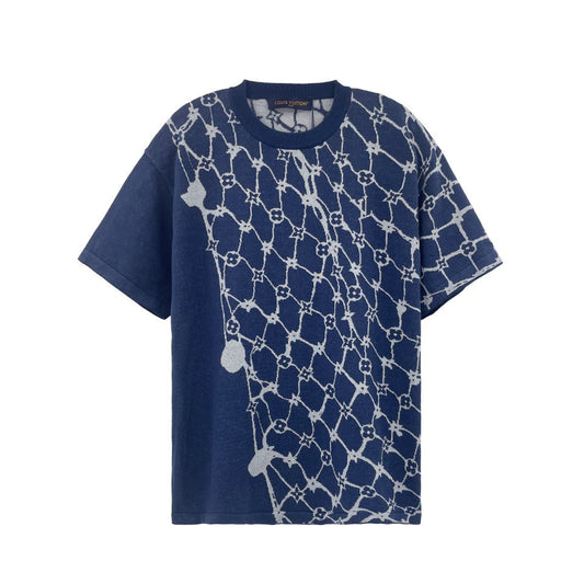 Manches courtes en laine à mailles d'eau