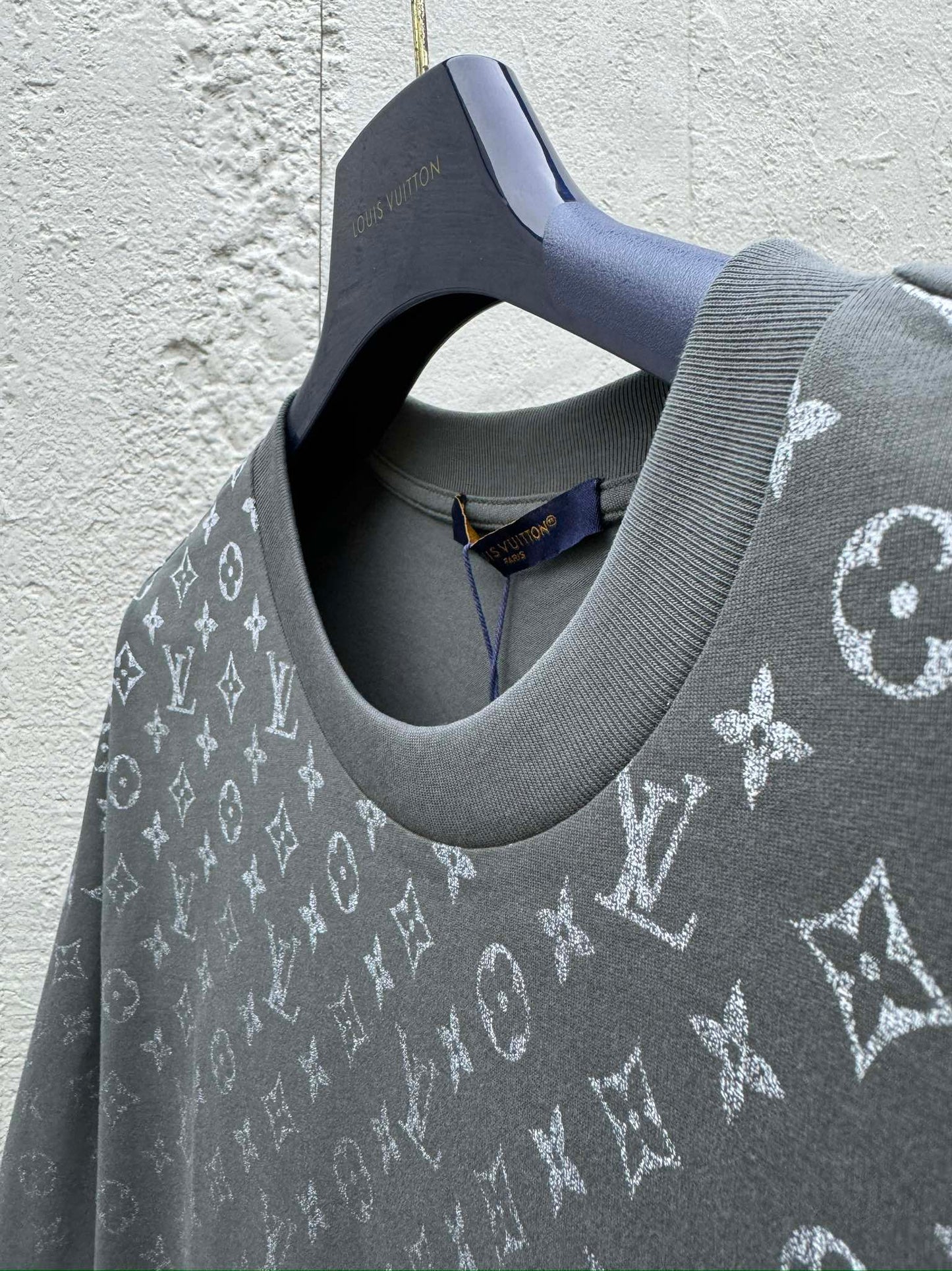 Manches courtes à imprimé dégradé sur toute la surface