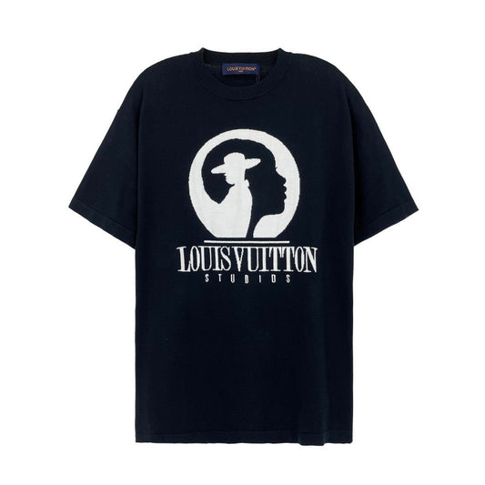 Portrait noir et blanc manches courtes