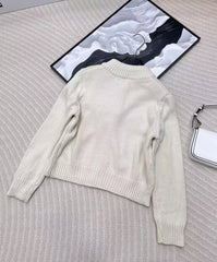 New knitted sweater jacket